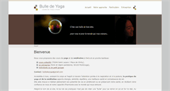 Desktop Screenshot of bulledeyoga.com